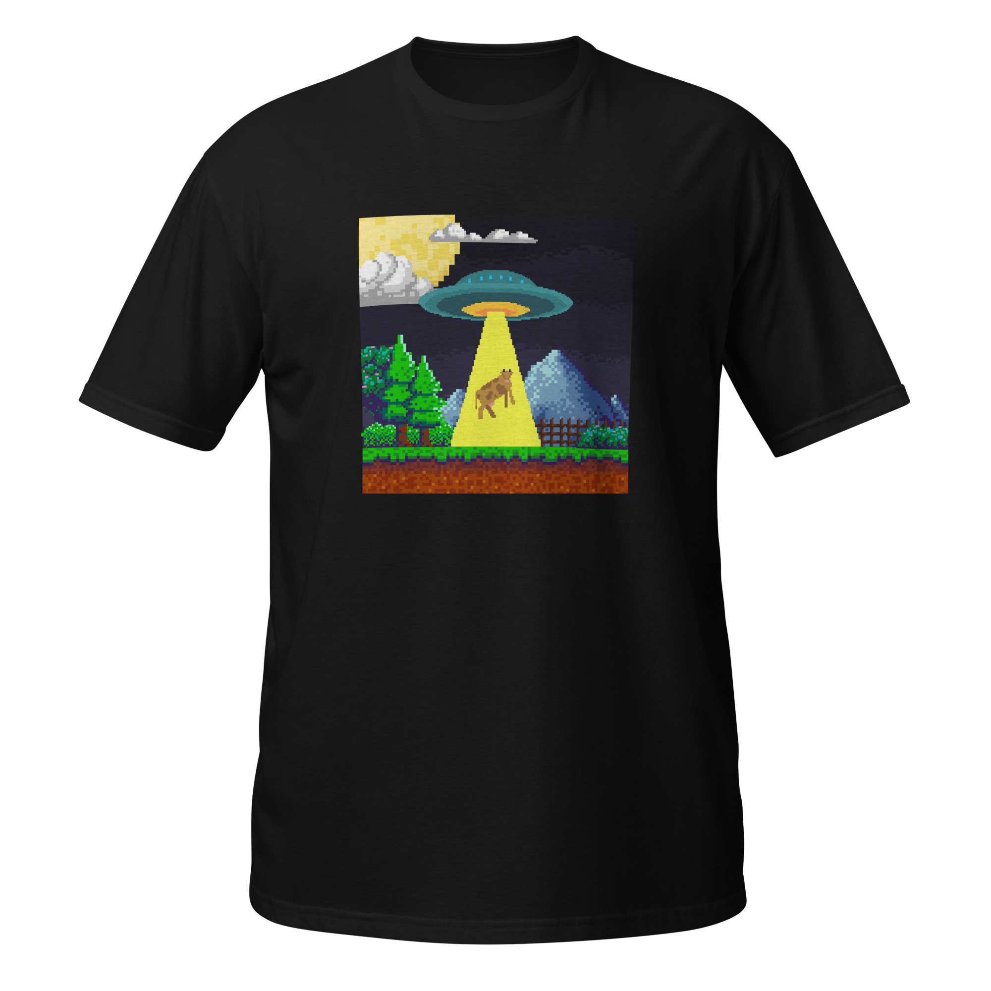 Playera unisex Abducción Pixel