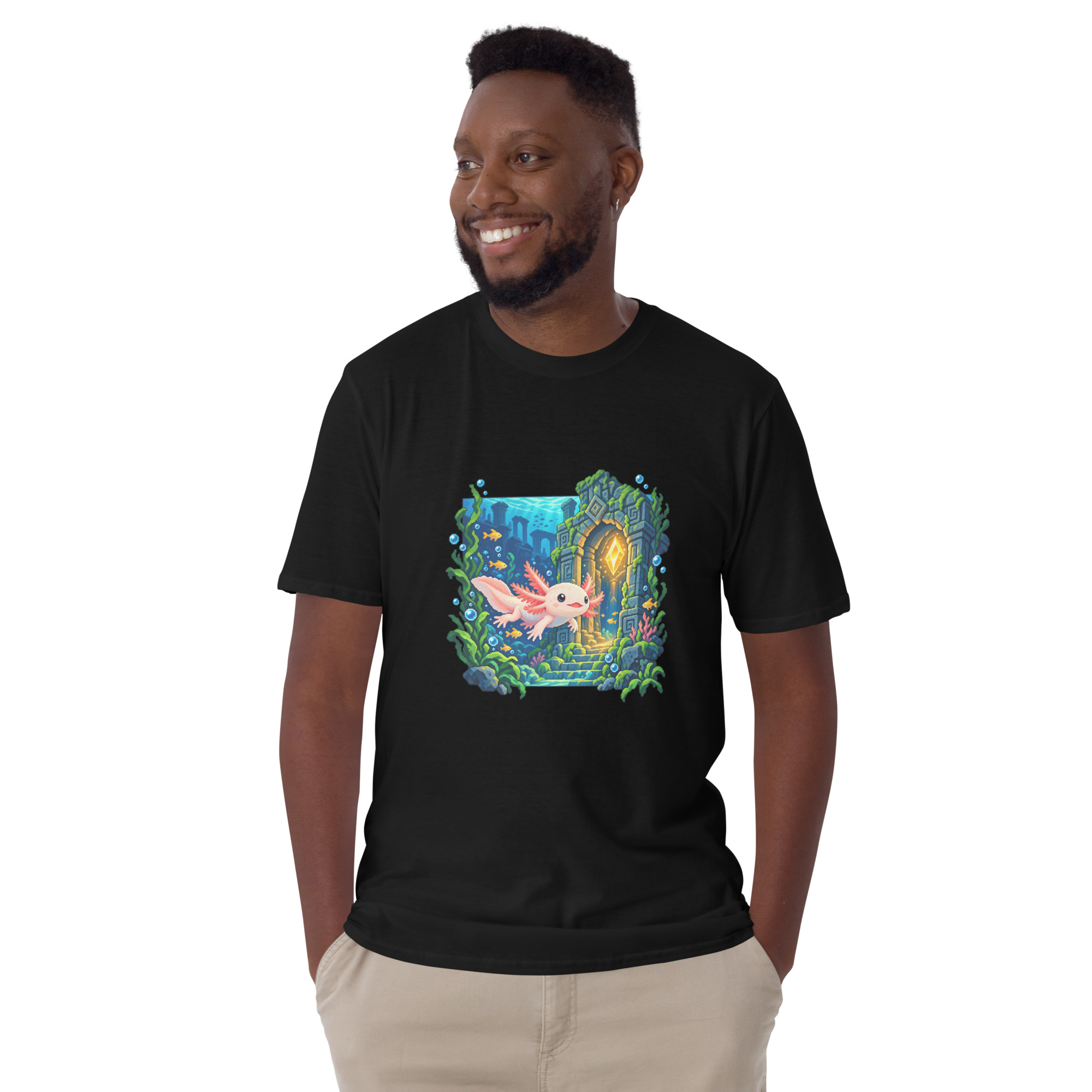 Playera unisex Ajolote del Templo Perdido - Imagen 2