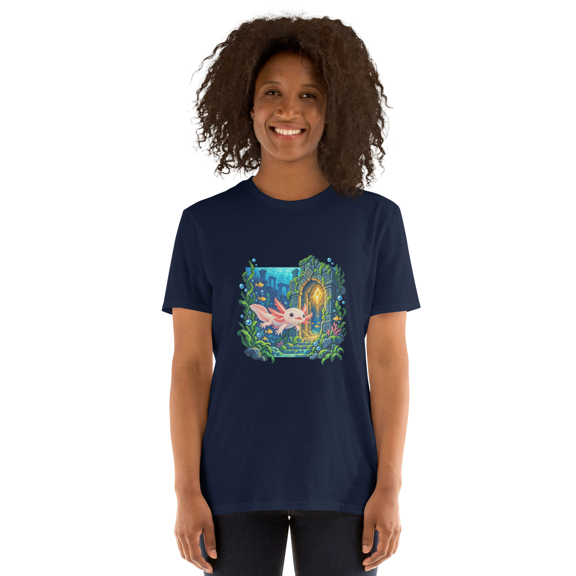 Playera unisex Ajolote del Templo Perdido