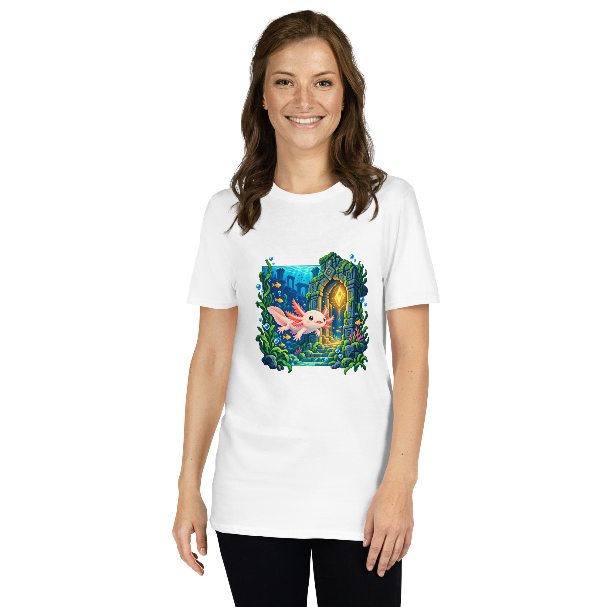 Playera unisex Ajolote del Templo Perdido - Imagen 3
