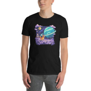 Playera unisex Gato Cósmico