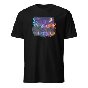 Playera unisex Duelo de Neón