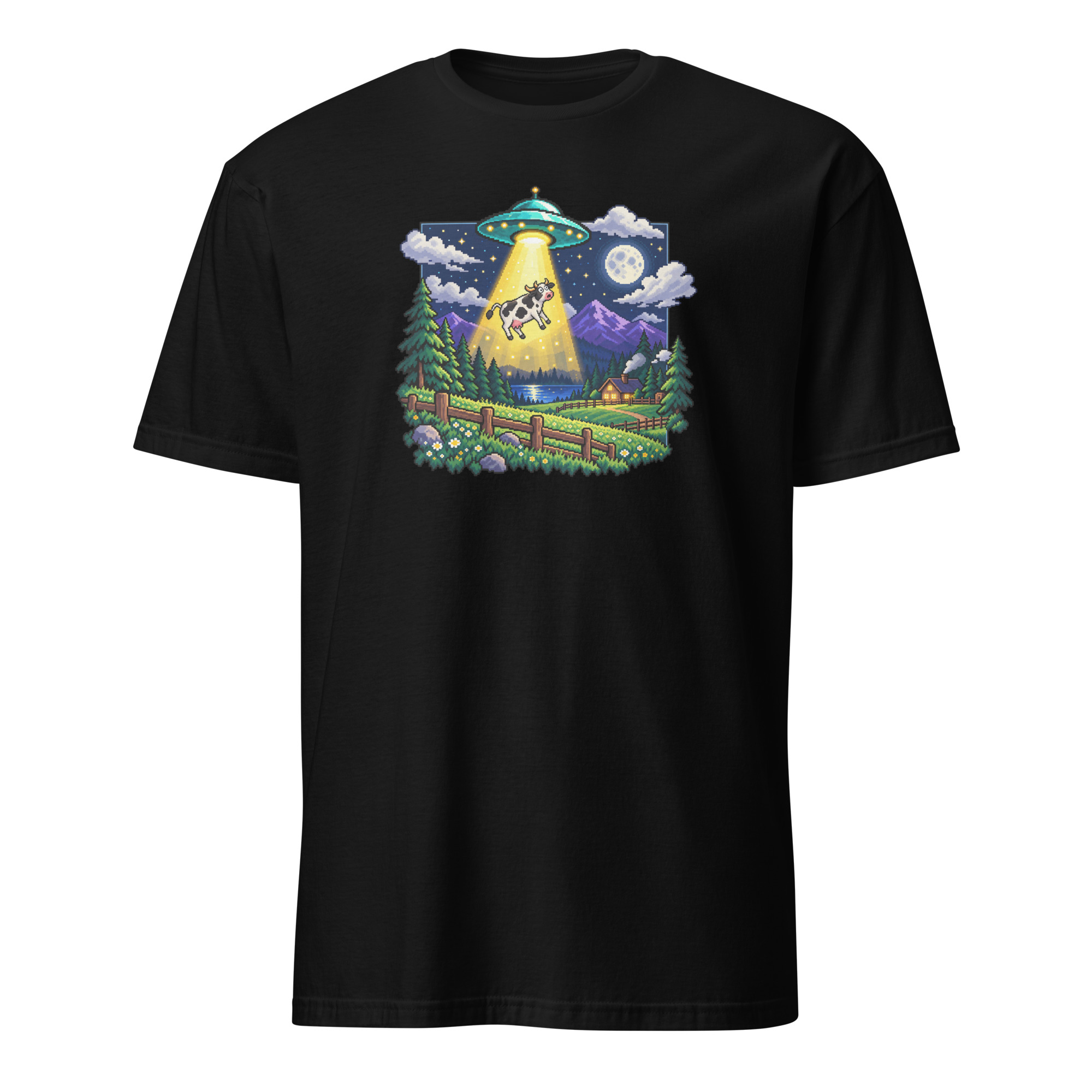Playera unisex Vaca Abducida