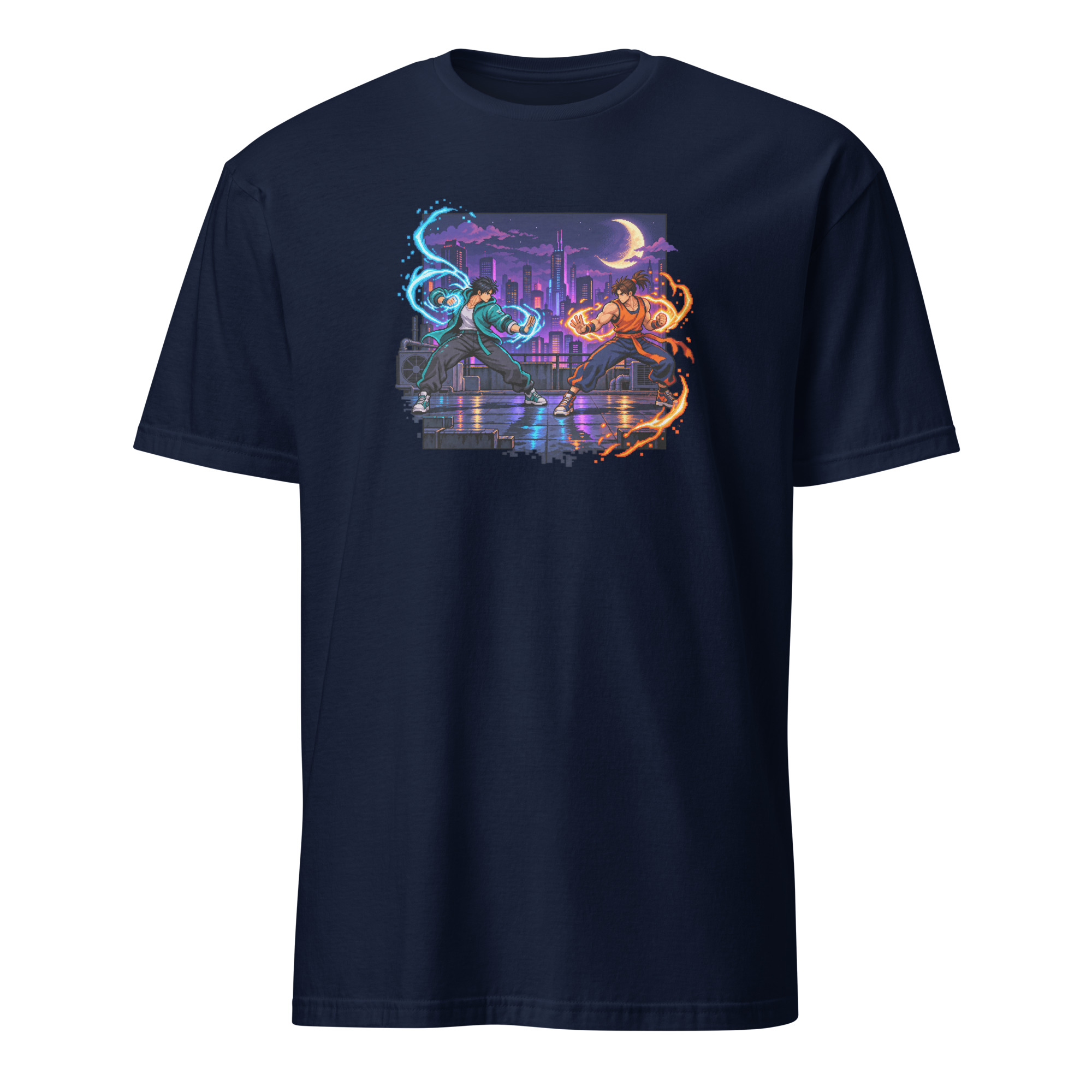 Playera unisex Duelo de Neón - Imagen 4