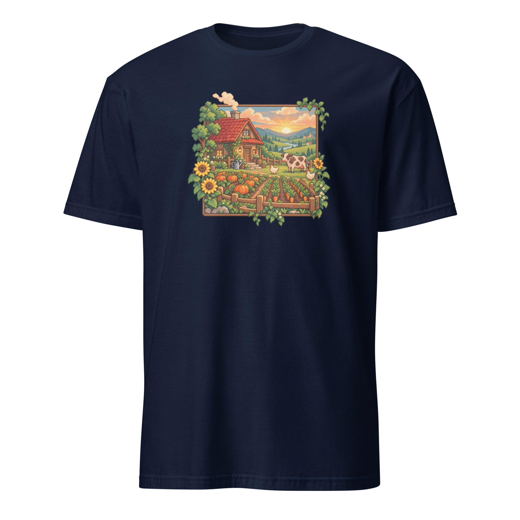 Playera unisex Amanecer en la Granja - Imagen 4